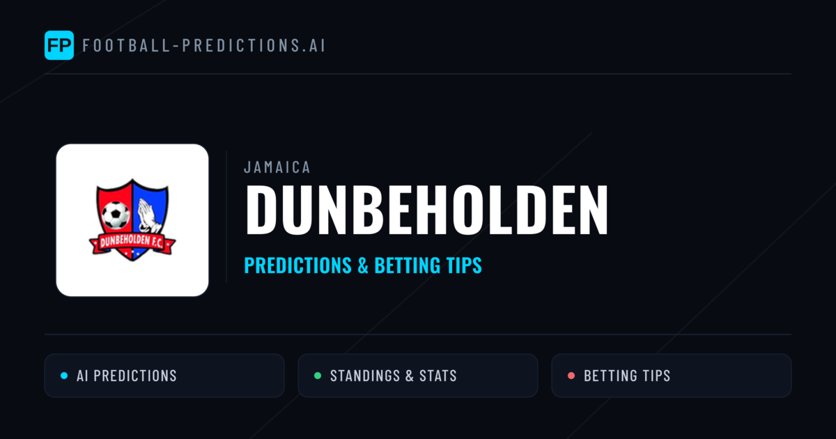 Dunbeholden Predictions & Stats
