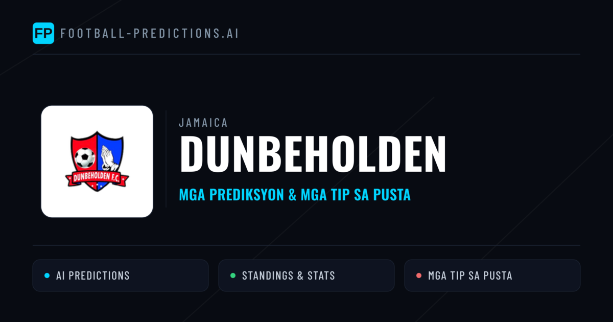 Dunbeholden Predictions & Stats