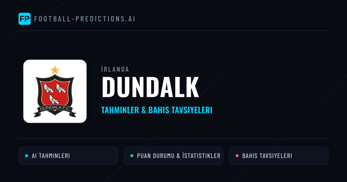 Dundalk Tahminleri & İstatistikler