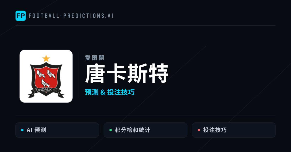唐卡斯特 運彩分析｜足球預測與數據