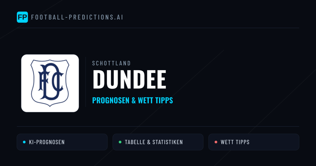 Dundee Prognosen & Statistiken
