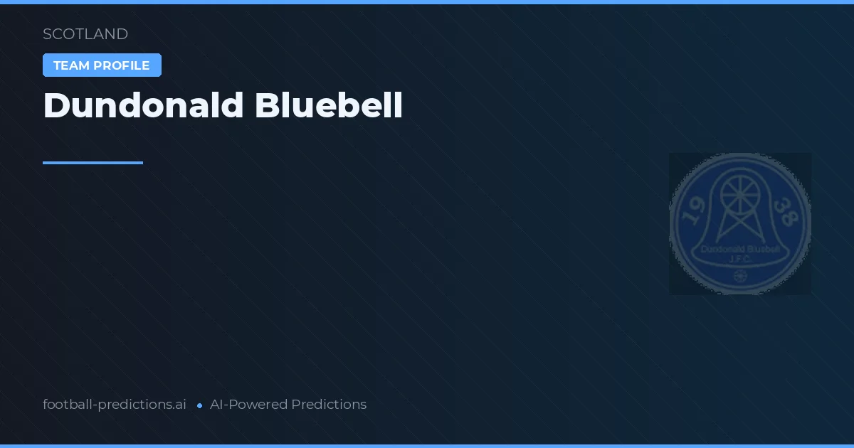 Dundonald Bluebell Dự đoán & Thống kê