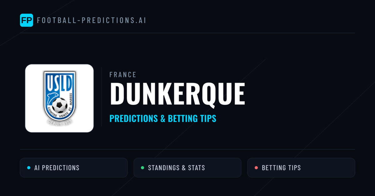 Dunkerque Predictions & Stats
