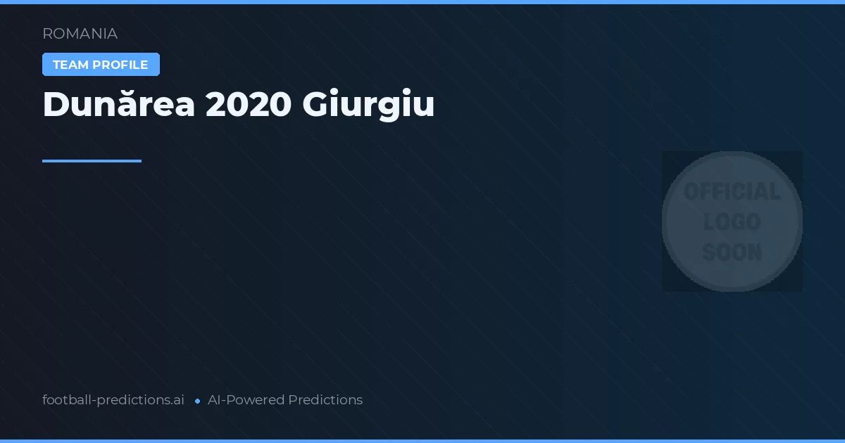 Dunărea 2020 Giurgiu Predictions & Stats
