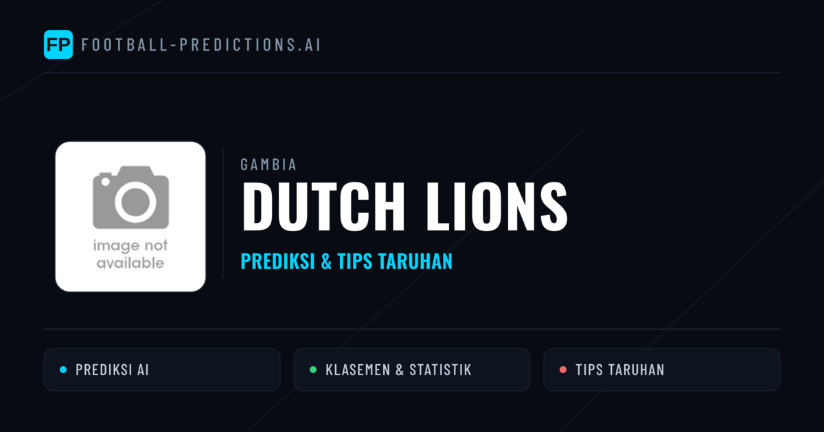 Dutch Lions Prediksi & Statistik Piala Dunia