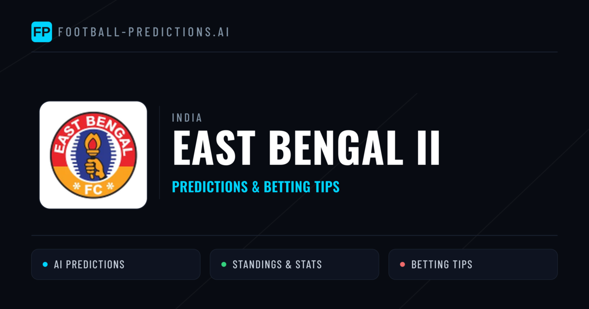 East Bengal II Predictions & Stats