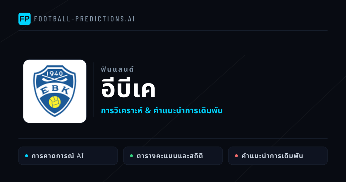 อีบีเค การวิเคราะห์และสถิติ