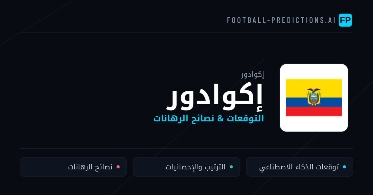 إكوادور توقعات واحصائيات