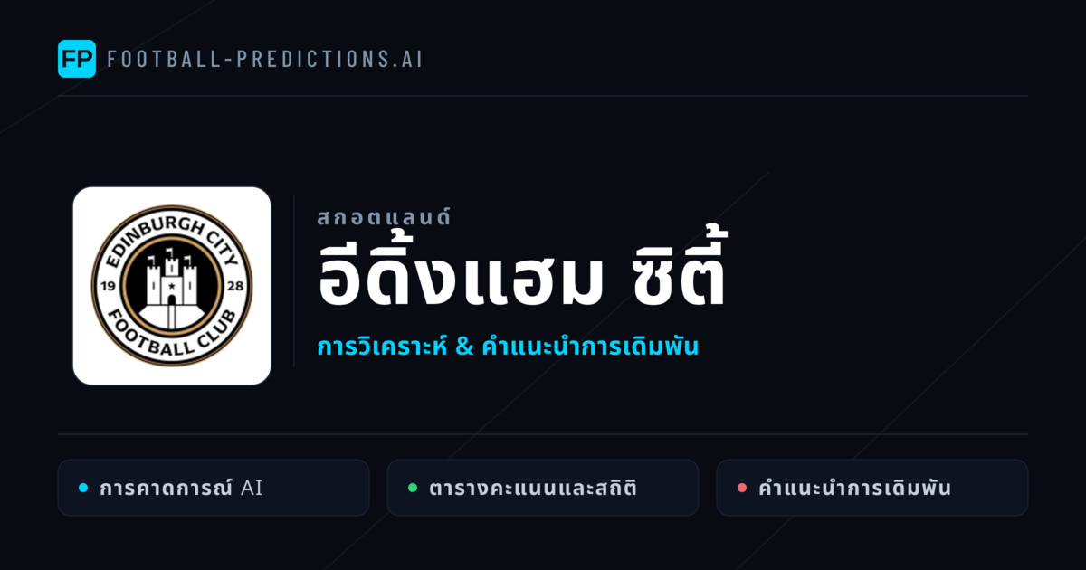 อีดิ้งแฮม ซิตี้ การวิเคราะห์และสถิติ