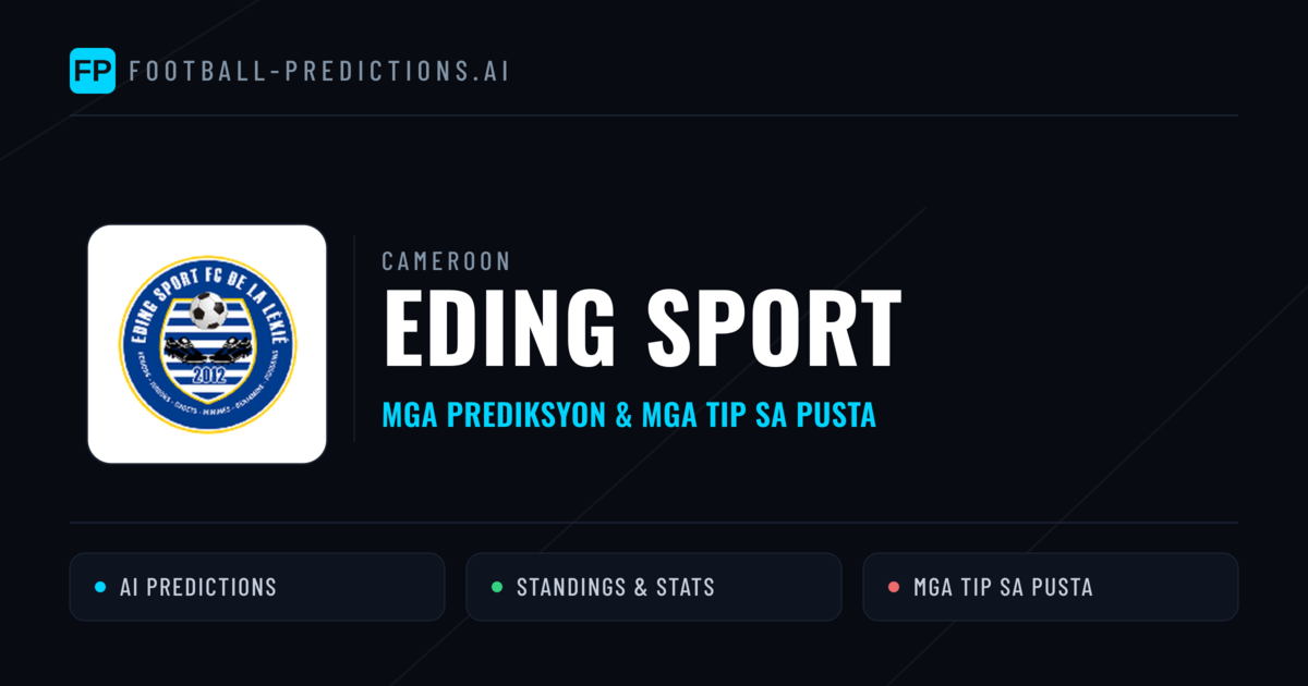 Eding Sport Predictions & Stats