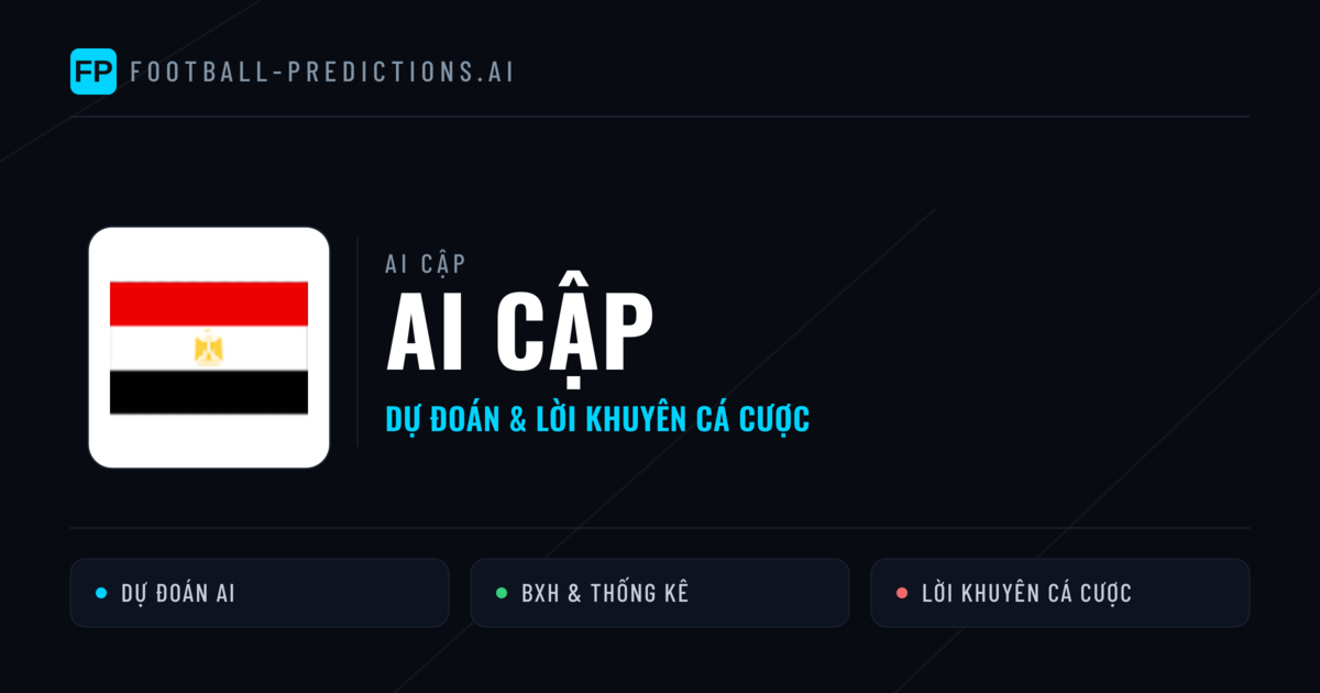 Ai Cập Dự đoán & Thống kê