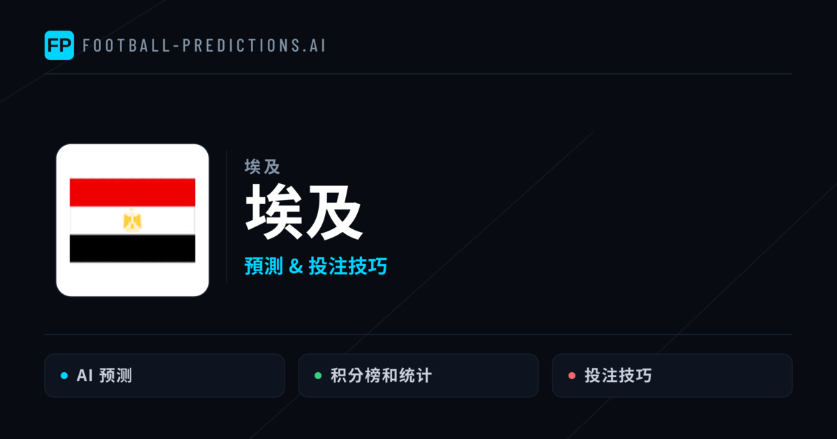 埃及 運彩分析|足球預測與數據