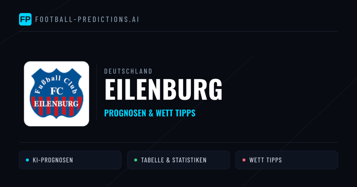Eilenburg Prognosen & Statistiken