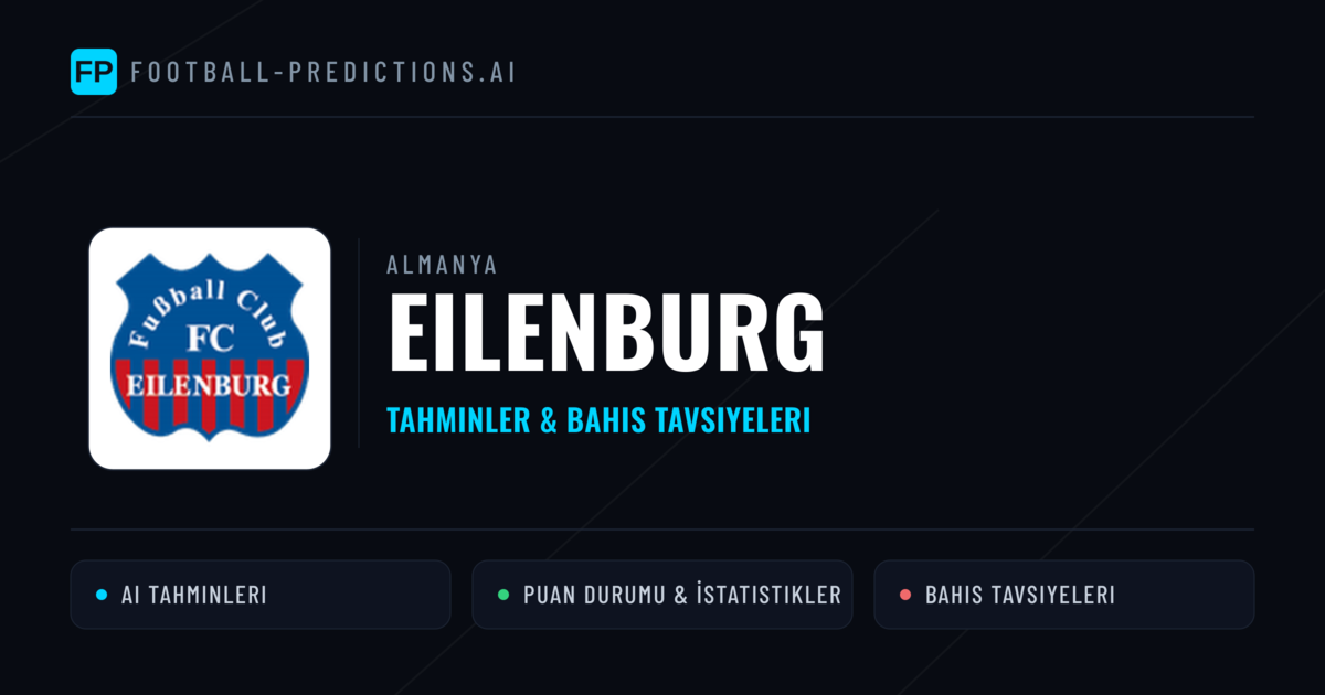 Eilenburg Tahminleri & İstatistikler