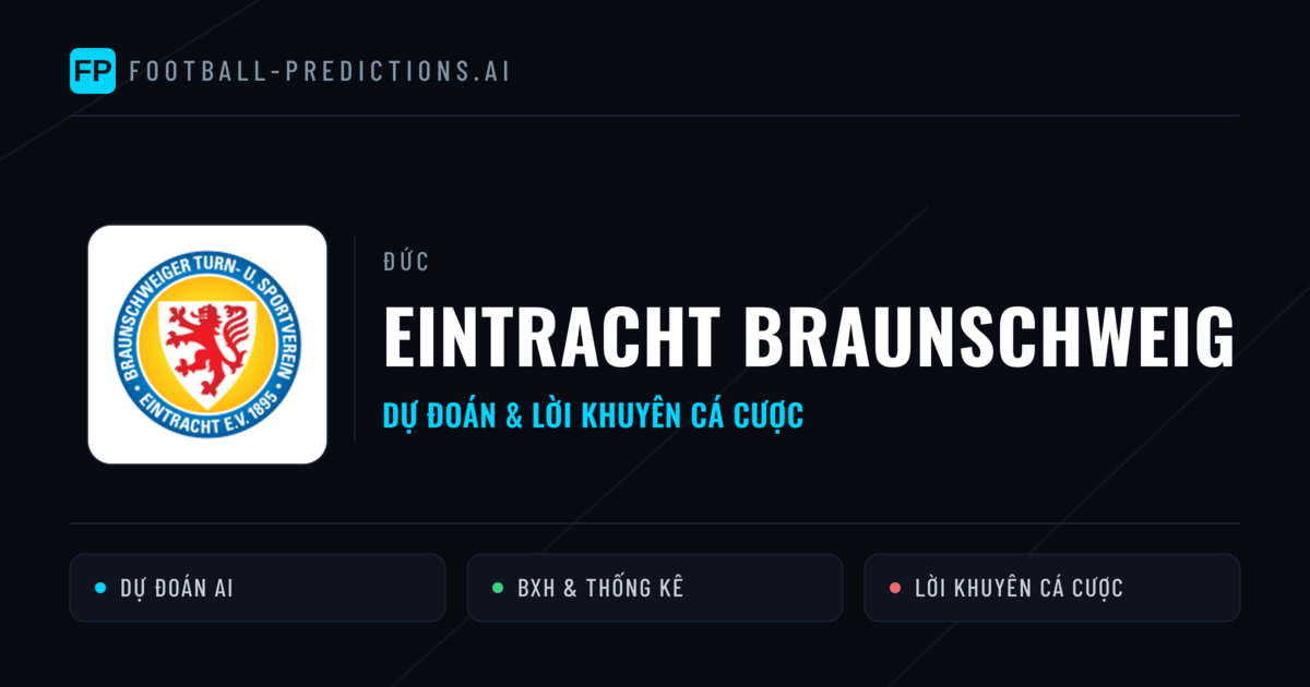 Eintracht Braunschweig Dự đoán & Thống kê