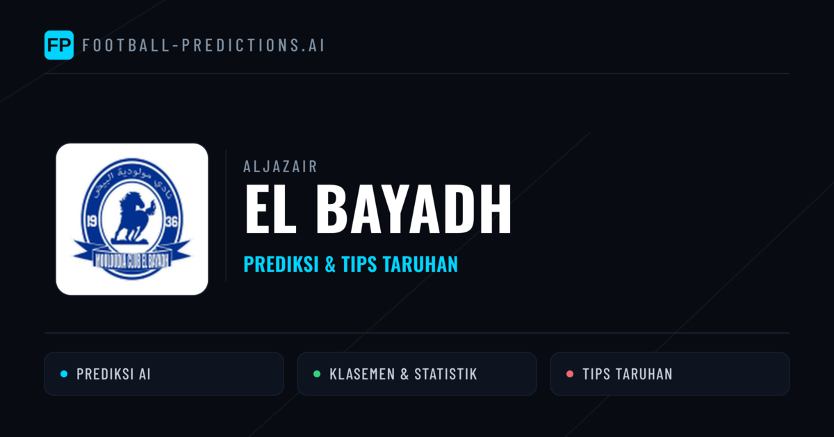 El Bayadh Prediksi & Statistik Piala Dunia