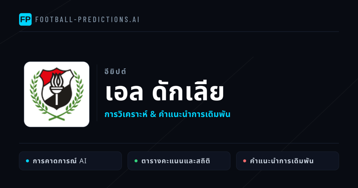 เอล ดักเลีย การวิเคราะห์และสถิติ
