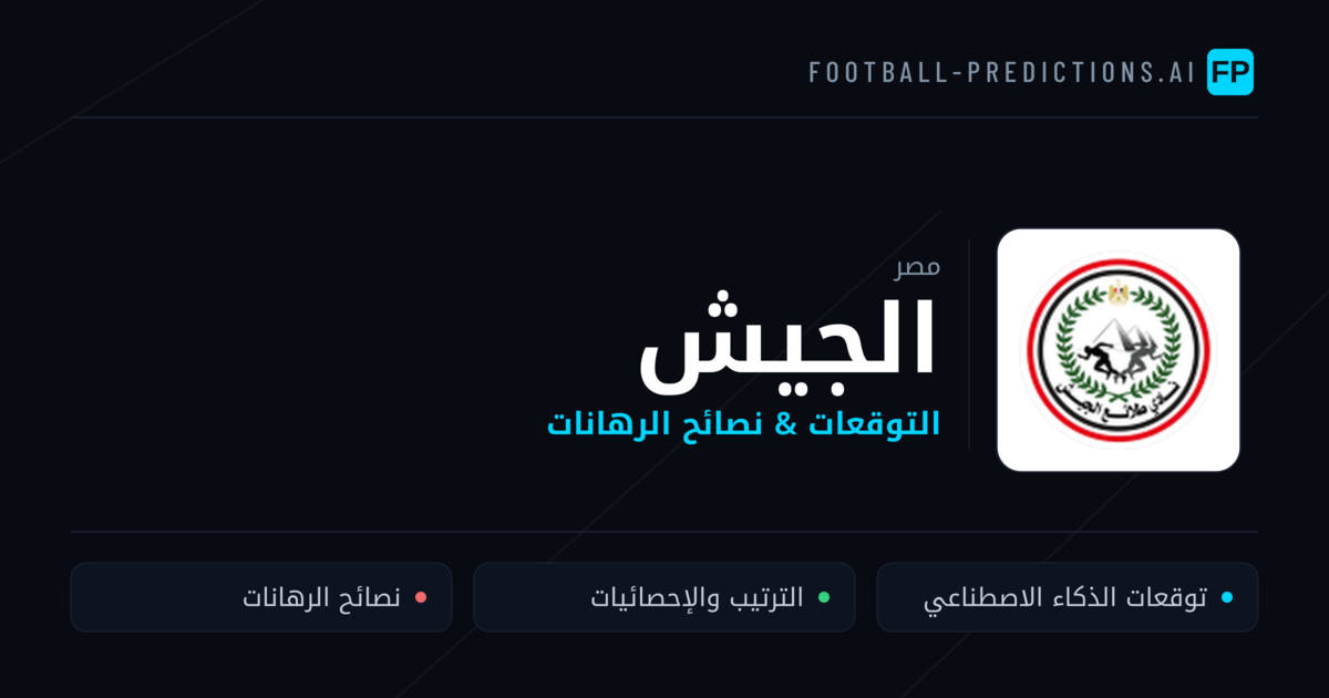الجيش توقعات واحصائيات