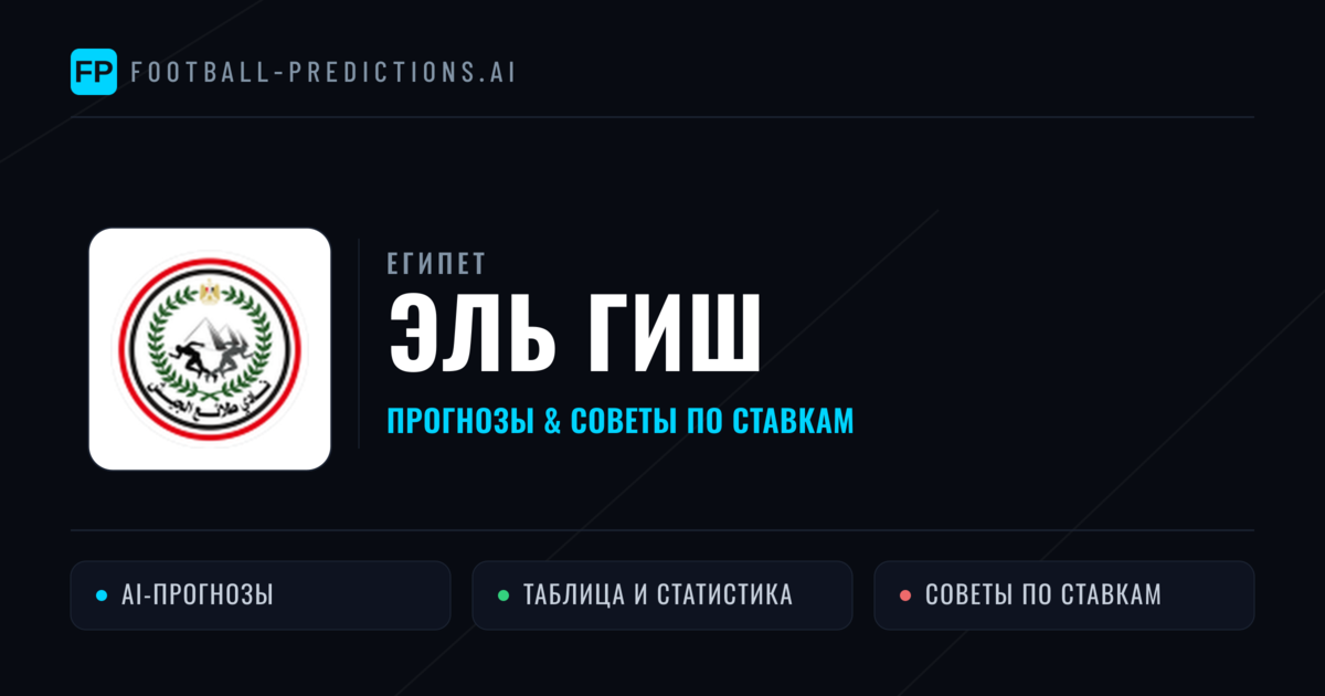 Эль Гиш прогнозы и статистика