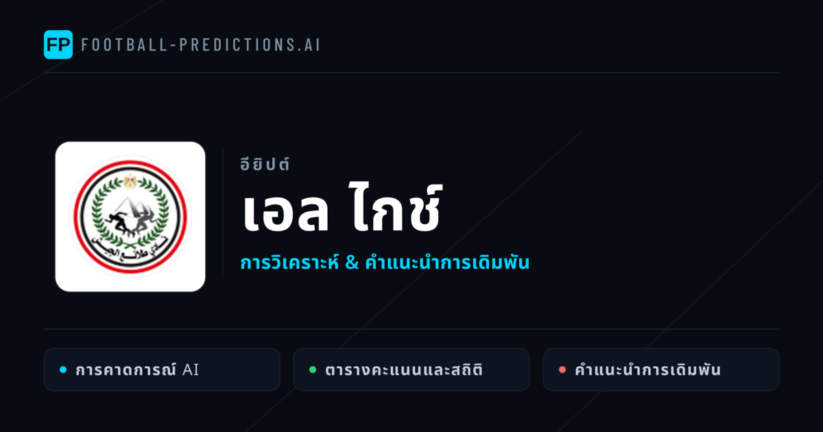 เอล ไกช์ การวิเคราะห์และสถิติ