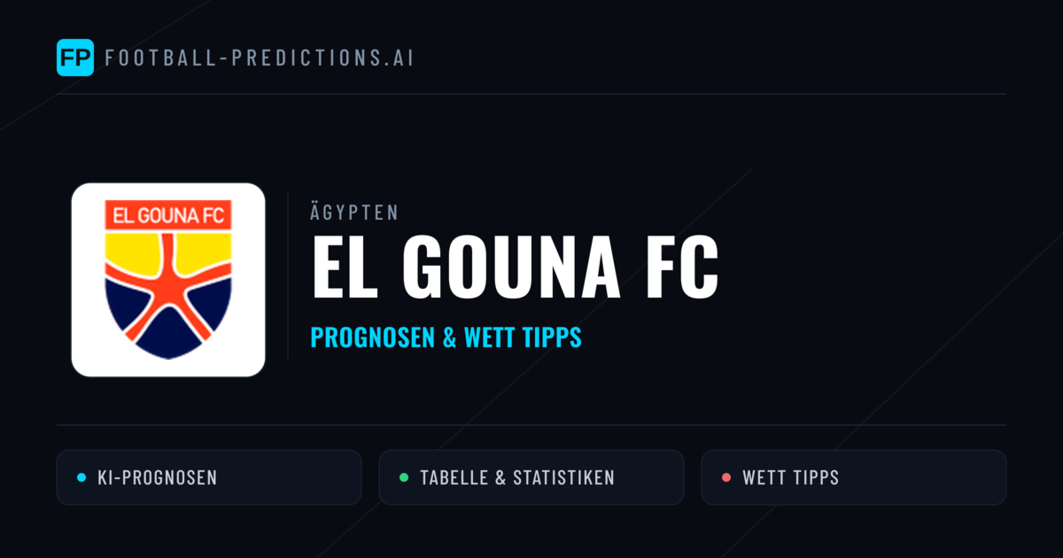 El Gouna FC Prognosen & Statistiken