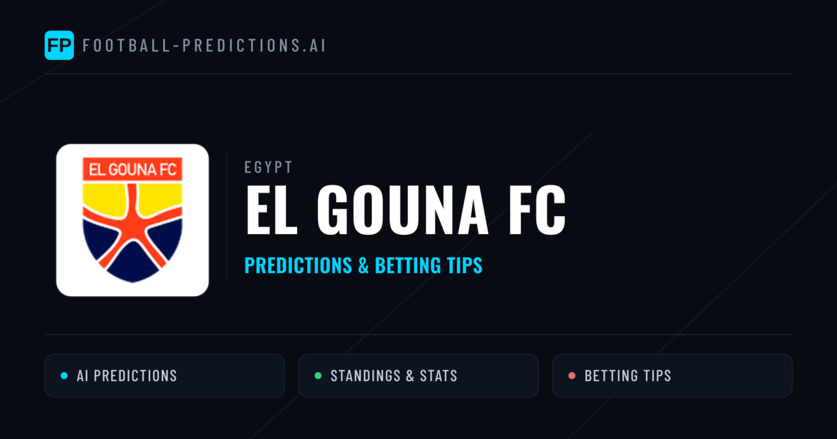 El Gouna FC Predictions & Stats