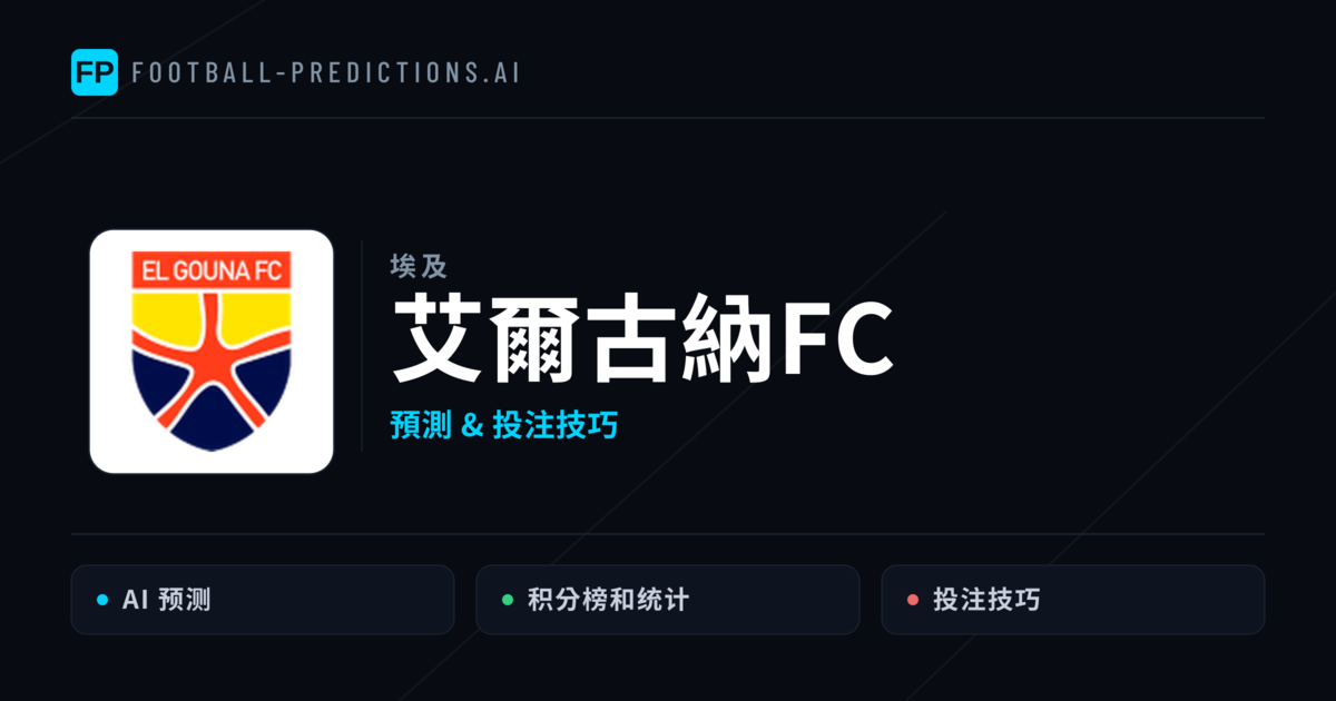 艾爾古納FC 運彩分析|足球預測與數據