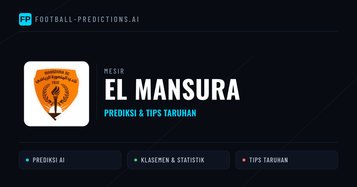 El Mansura Prediksi & Statistik Piala Dunia