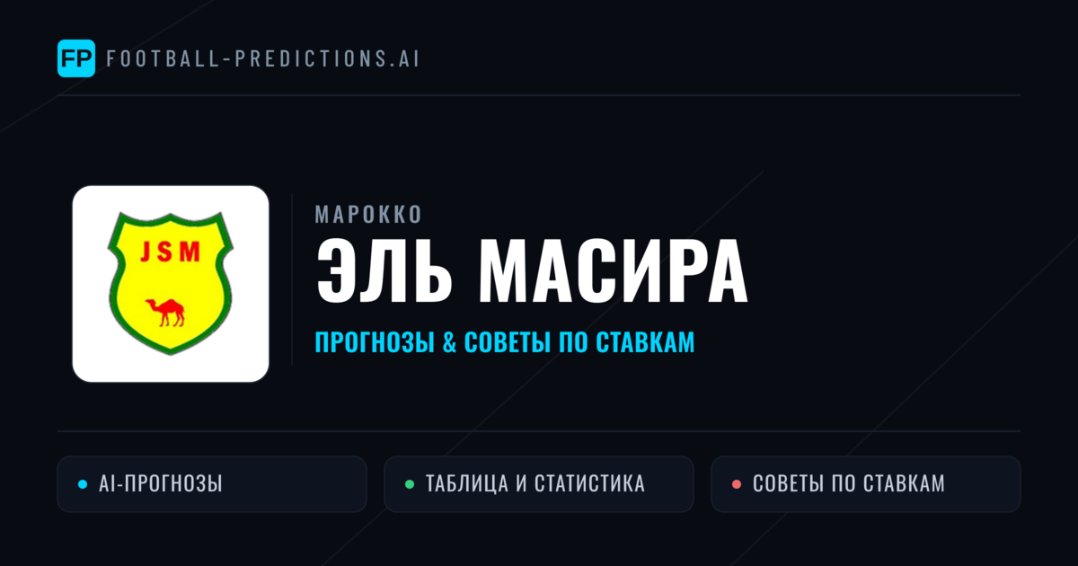 Эль Масира прогнозы и статистика