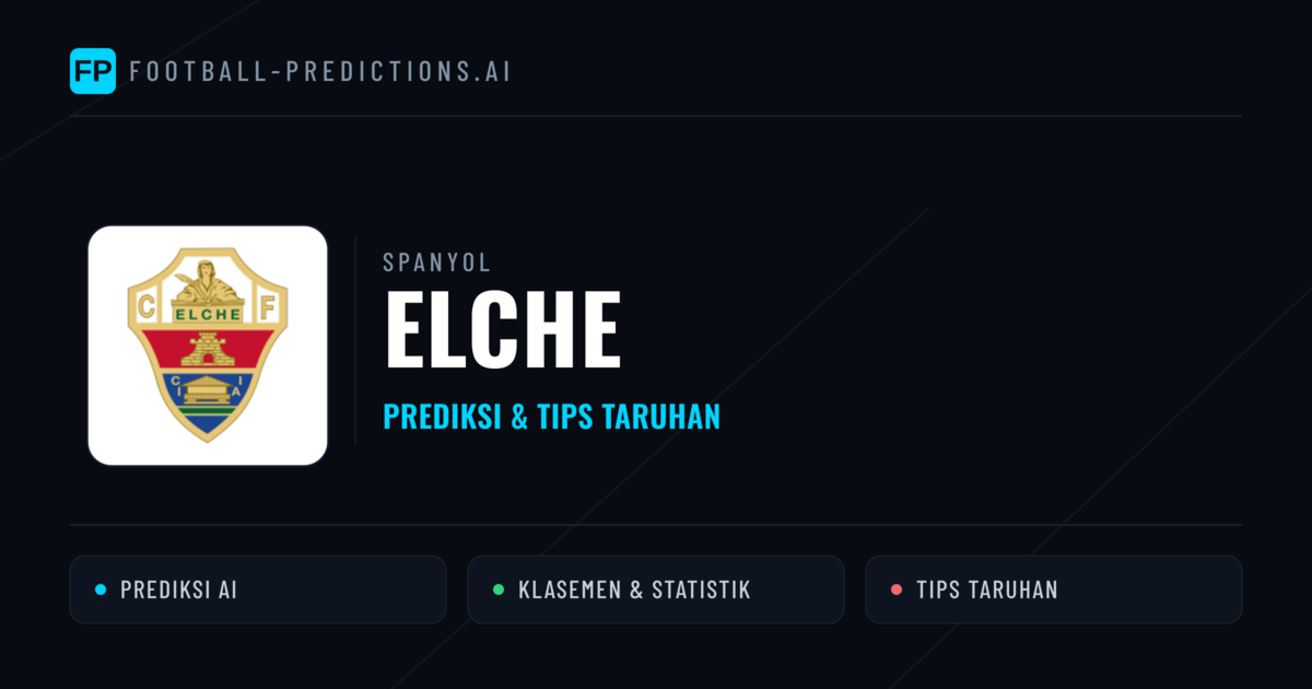 Elche Prediksi & Statistik Piala Dunia