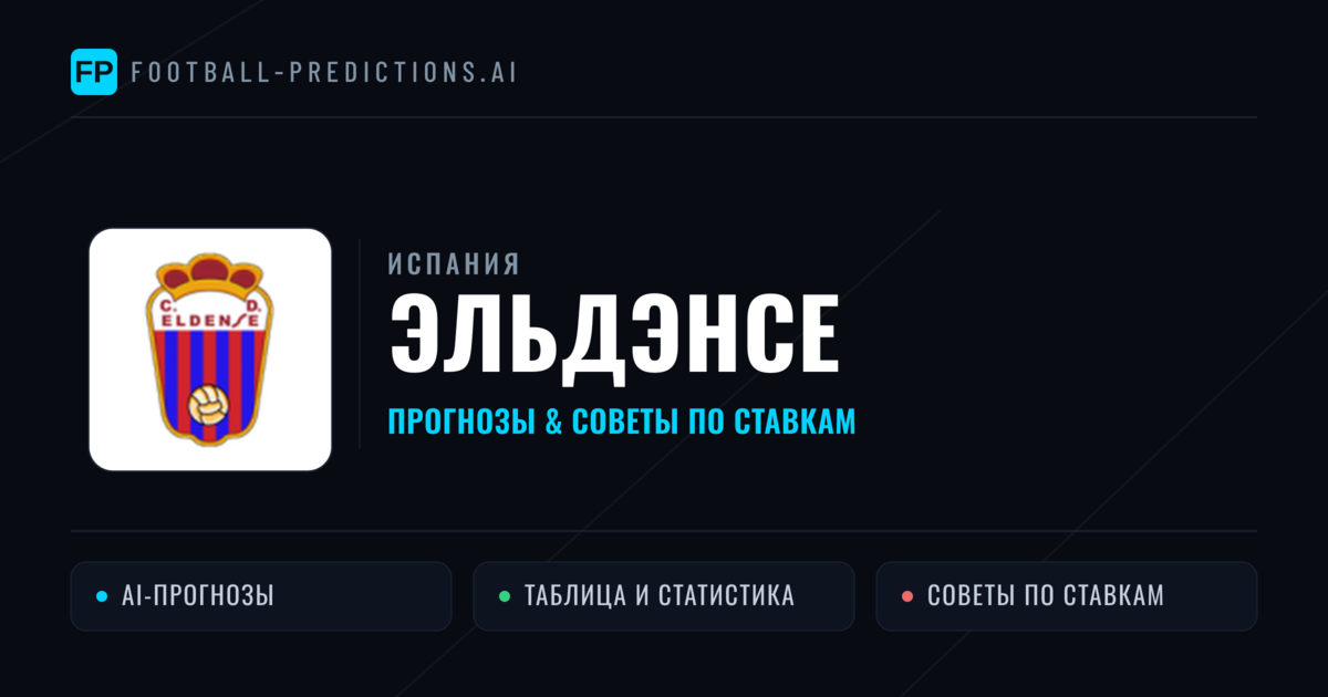 Эльдэнсе прогнозы и статистика