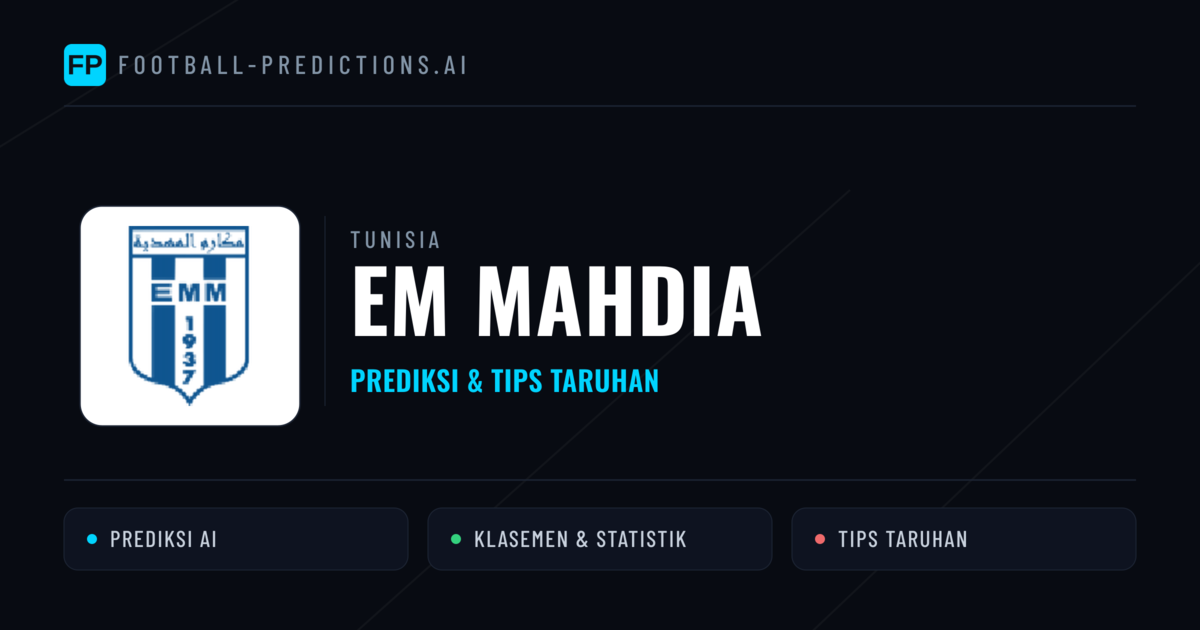 EM Mahdia Prediksi & Statistik Piala Dunia