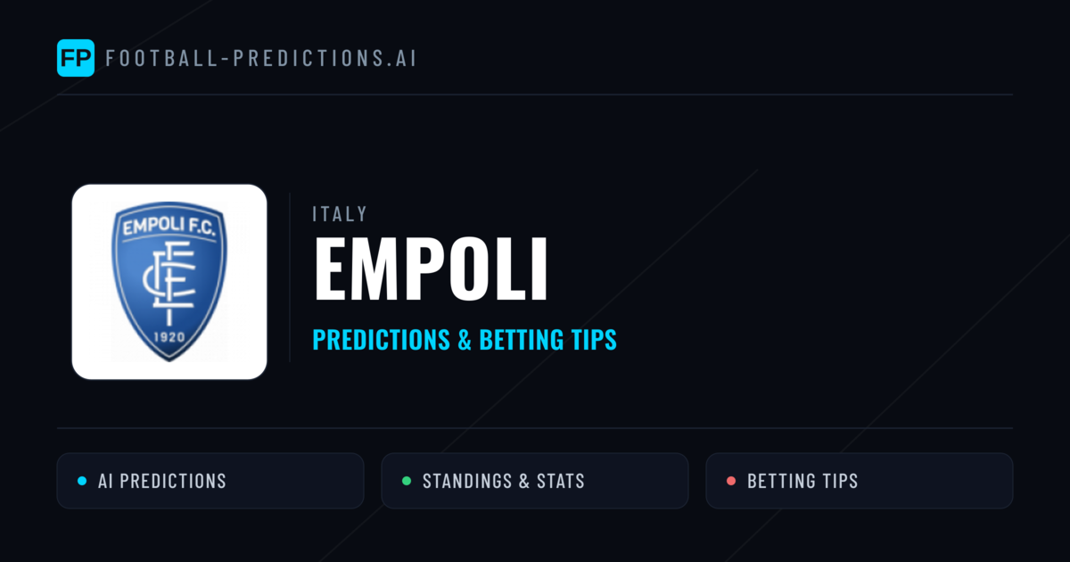 Empoli Predictions & Stats