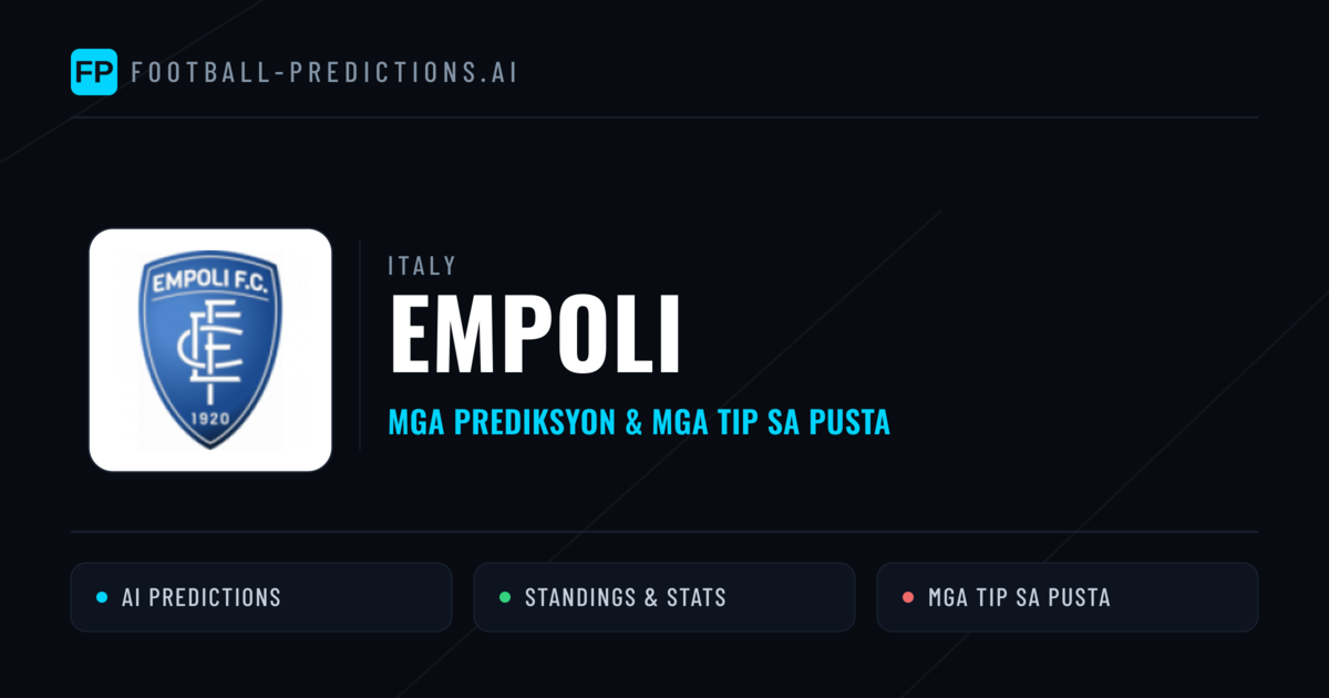 Empoli Predictions & Stats