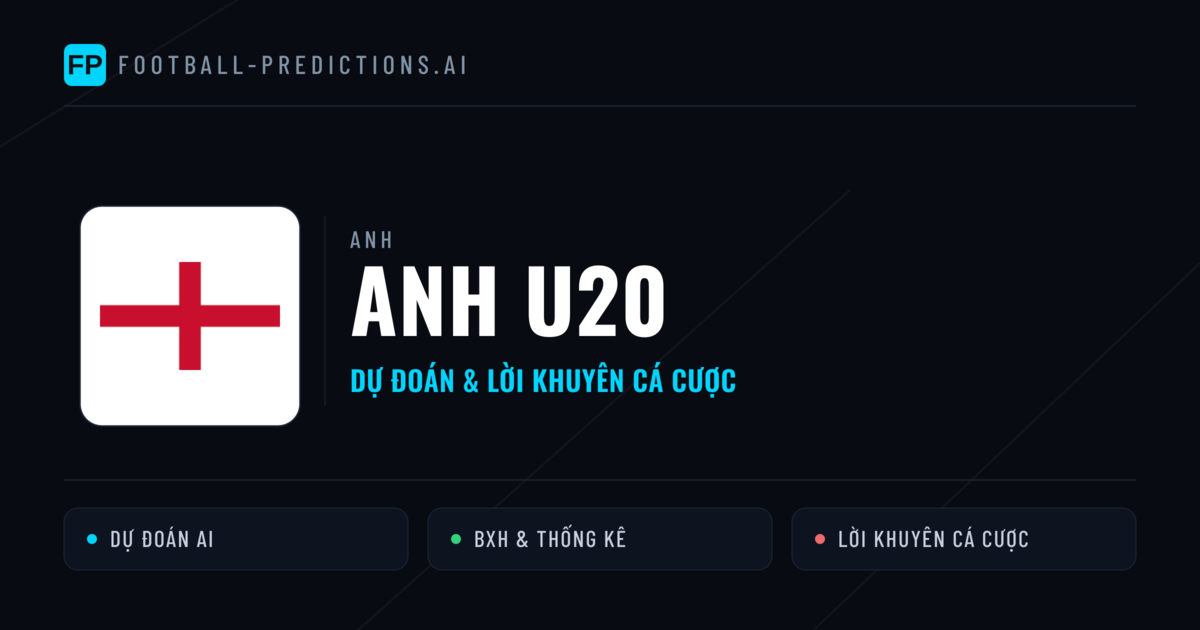 Anh U20 Dự đoán & Thống kê