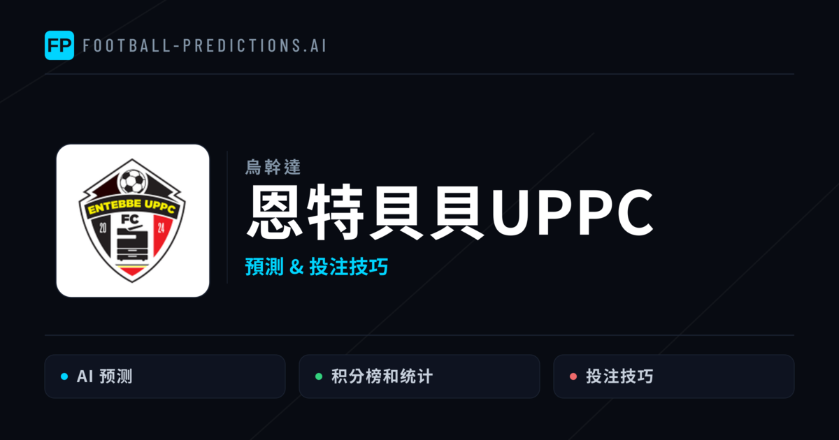 恩特貝貝UPPC 運彩分析｜足球預測與數據