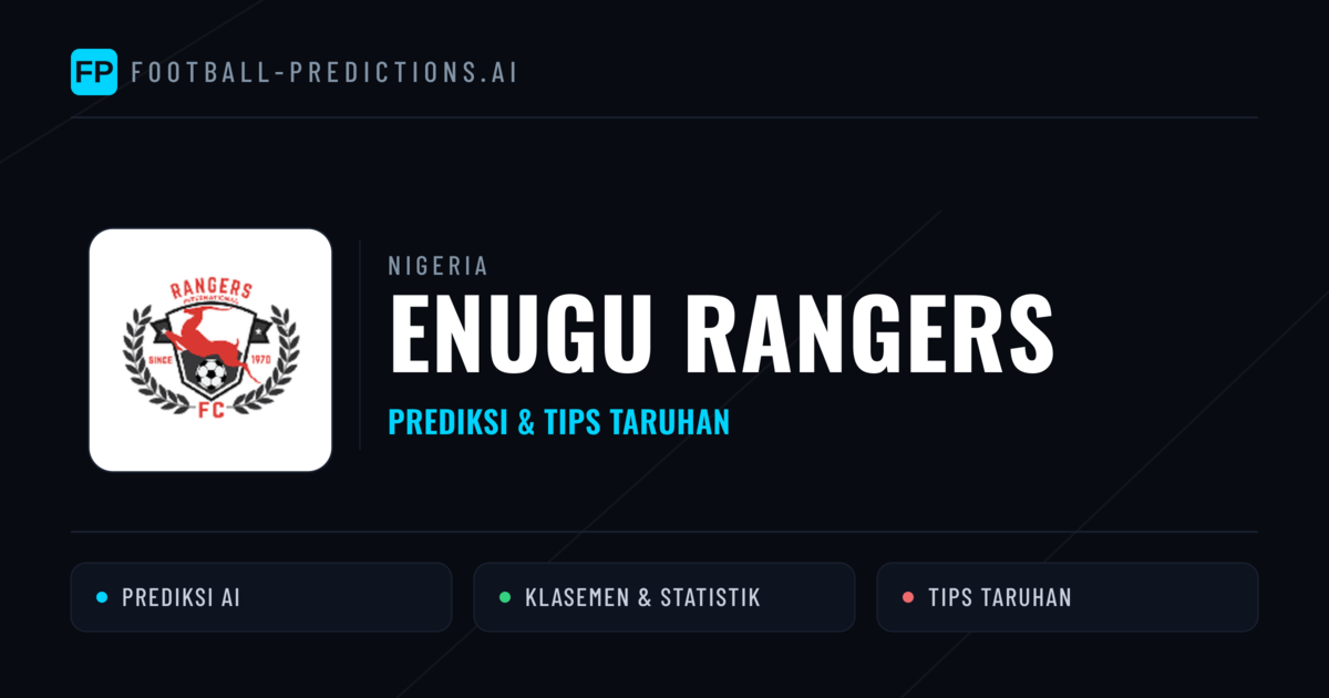 Enugu Rangers Prediksi & Statistik Piala Dunia