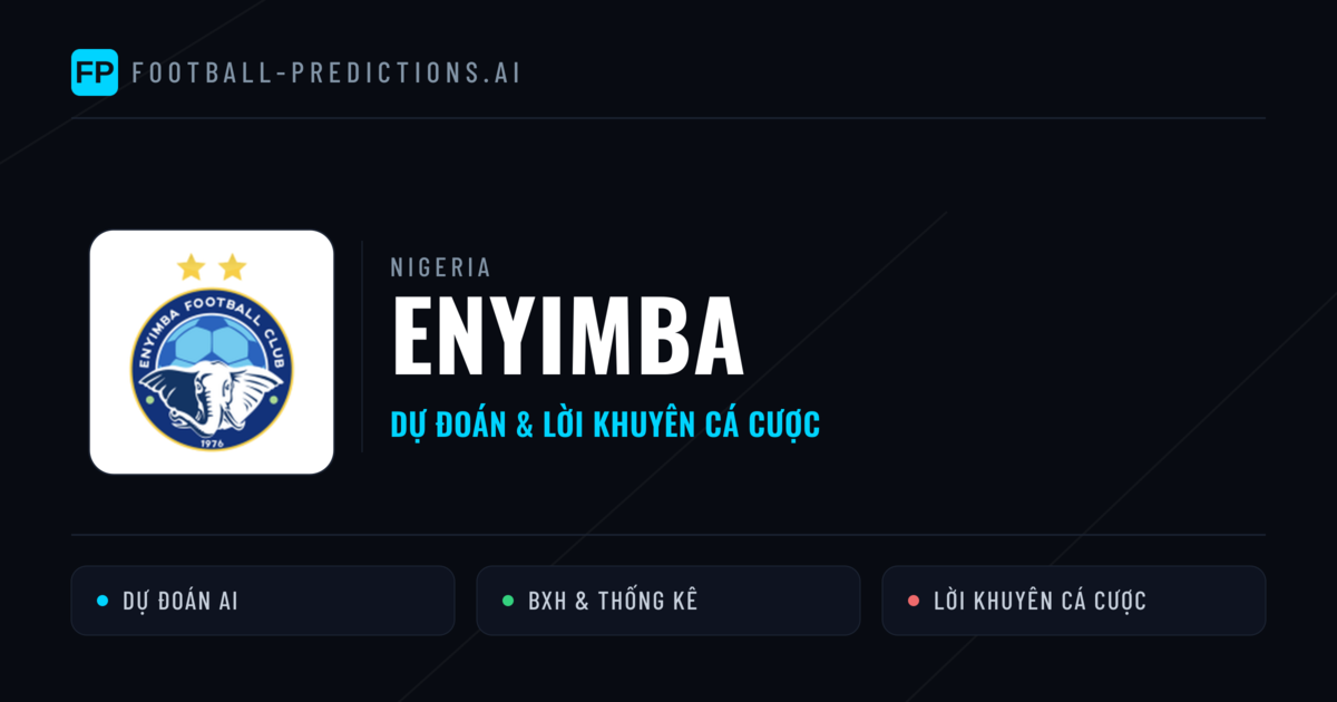 Enyimba Dự đoán & Thống kê