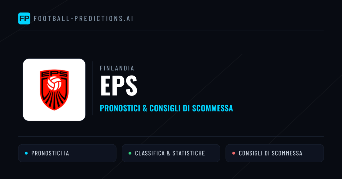 Pronostici e Statistiche EPS