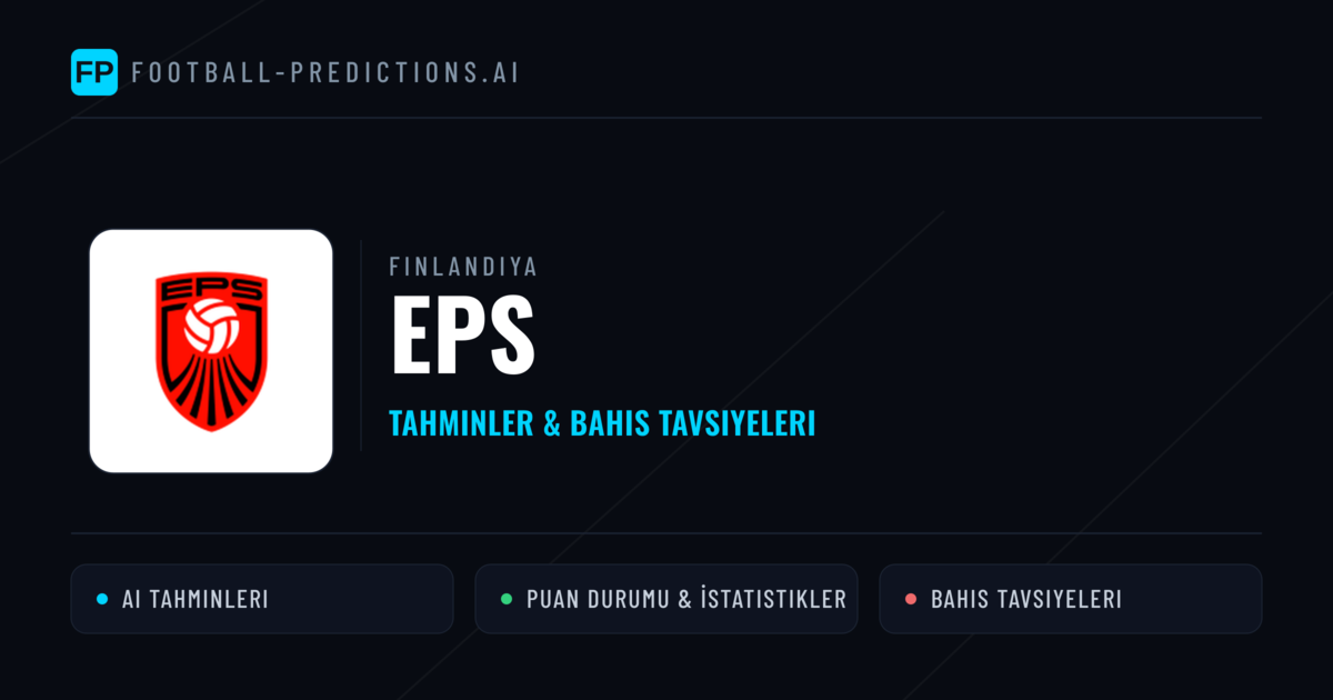 EPS Tahminleri & İstatistikler