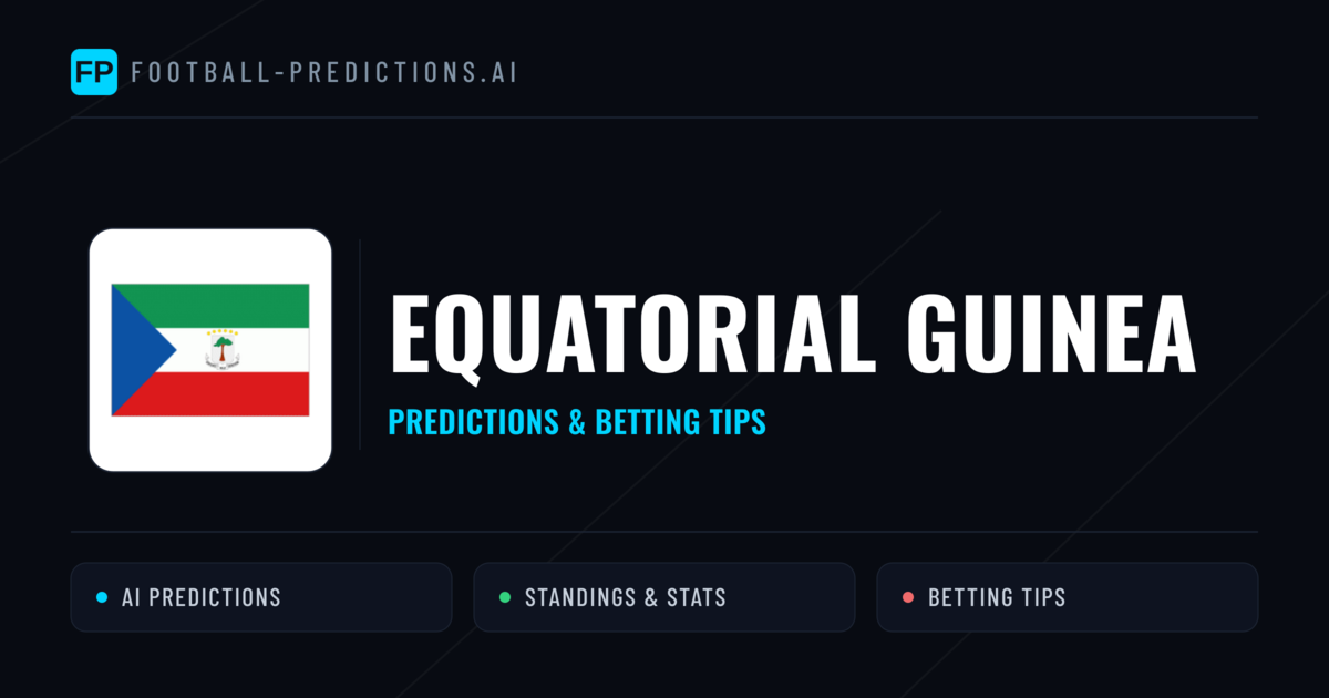 Equatorial Guinea Predictions & Stats
