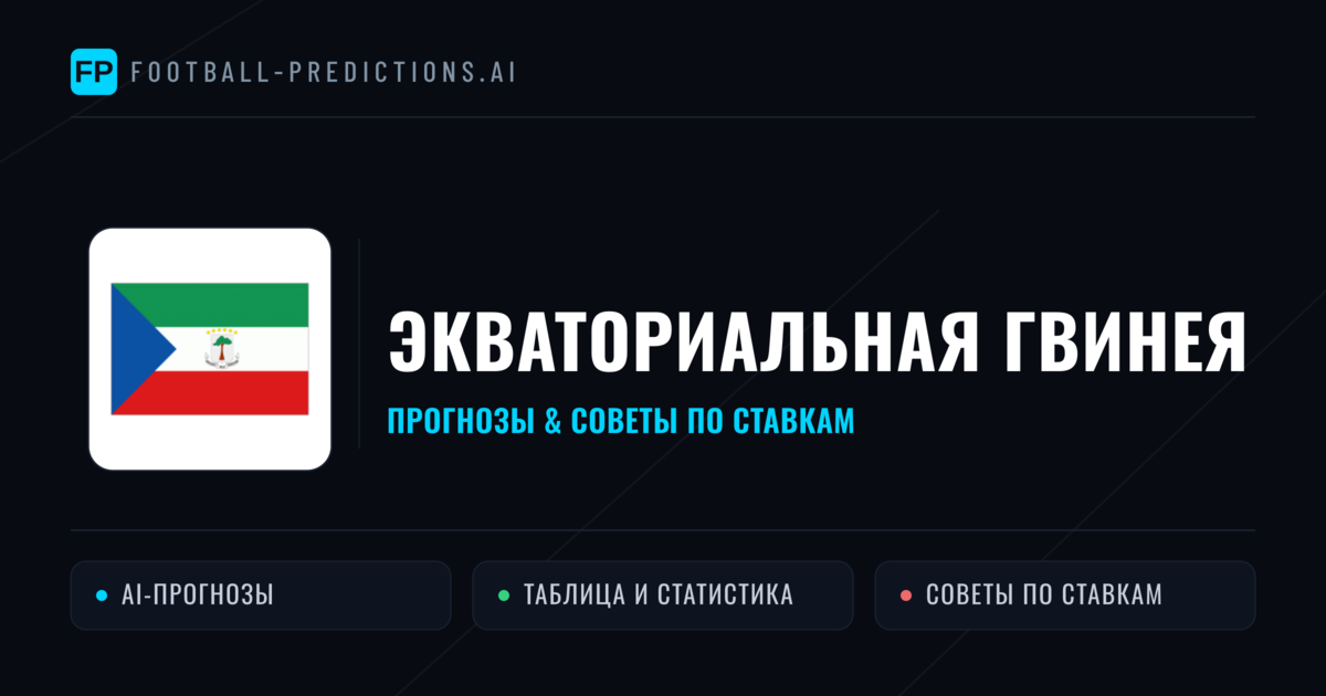 Экваториальная Гвинея прогнозы и статистика