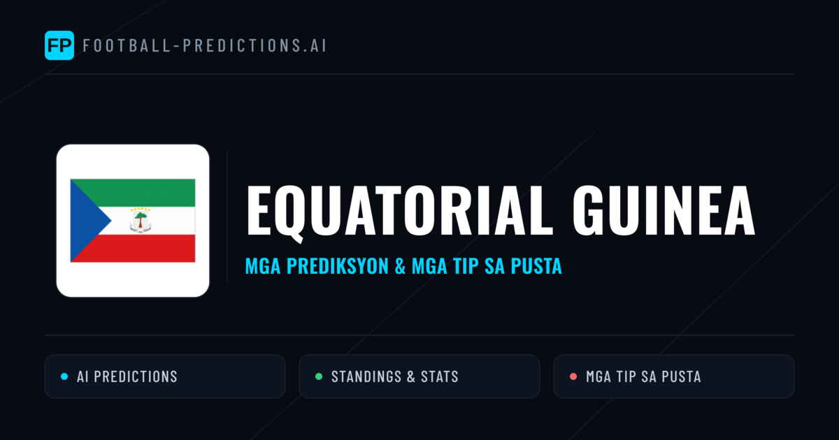 Equatorial Guinea Predictions & Stats