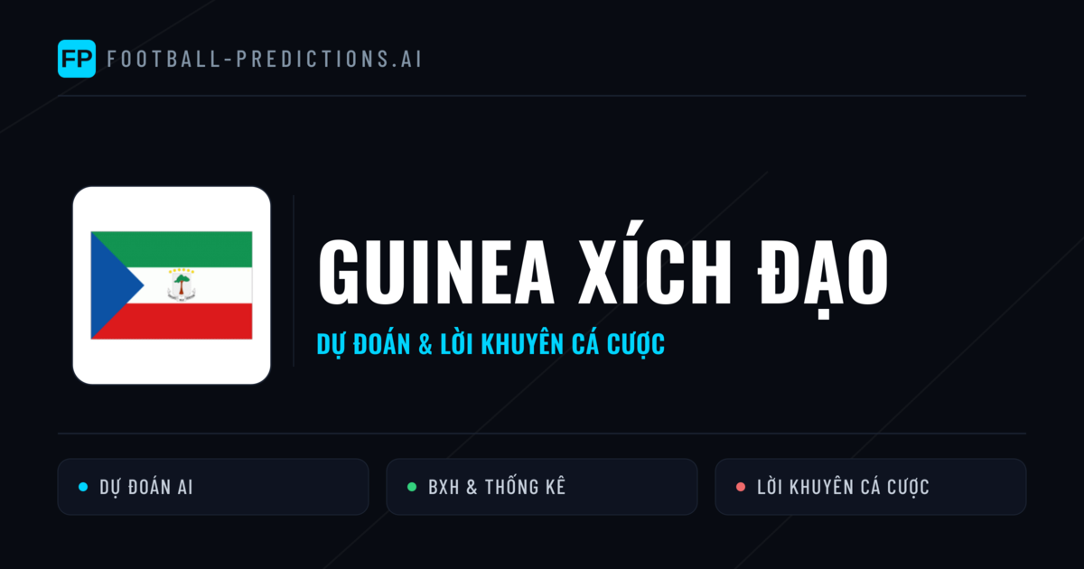 Guinea Xích Đạo Dự đoán & Thống kê