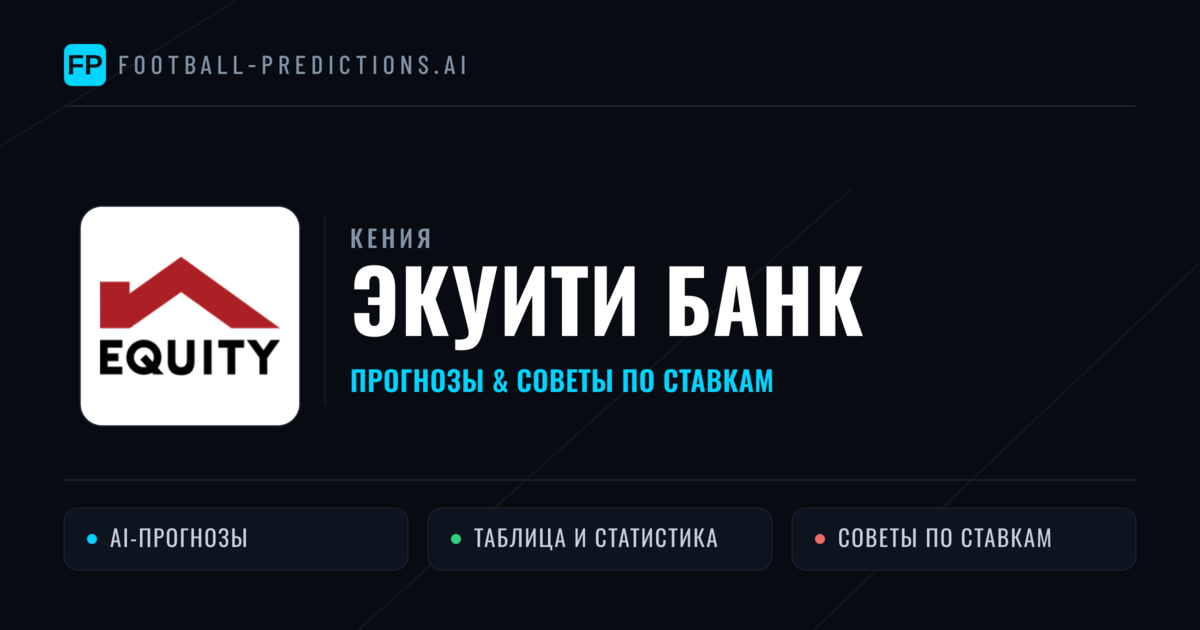 Экуити Банк прогнозы и статистика