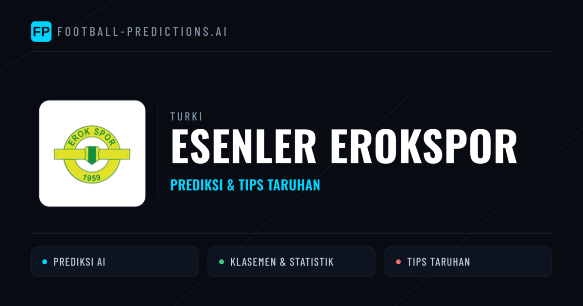 Esenler Erokspor Prediksi & Statistik Piala Dunia