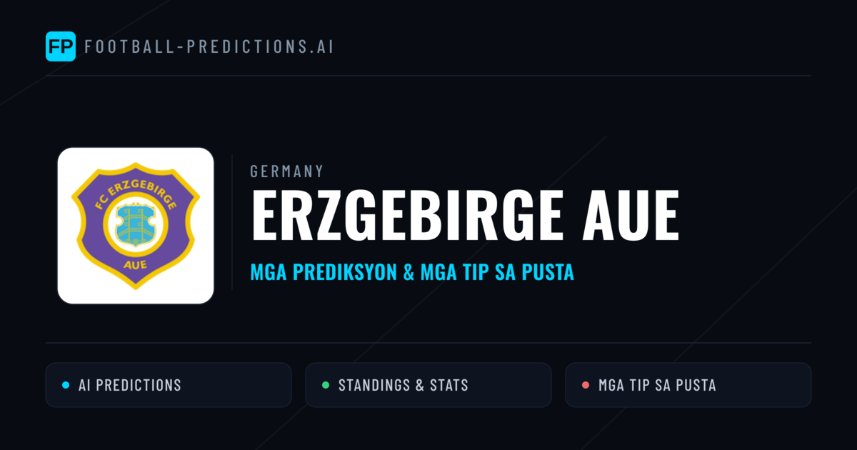 Erzgebirge Aue Predictions & Stats