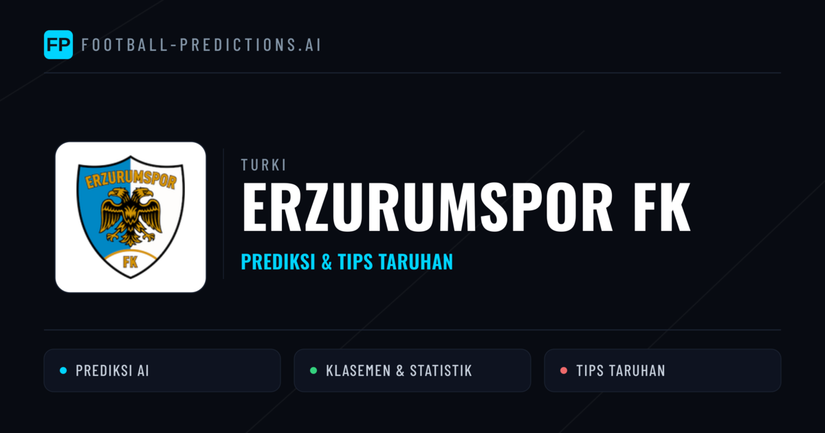 Erzurumspor FK Prediksi & Statistik Piala Dunia