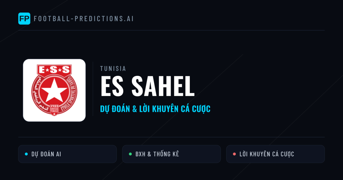 ES Sahel Dự đoán & Thống kê