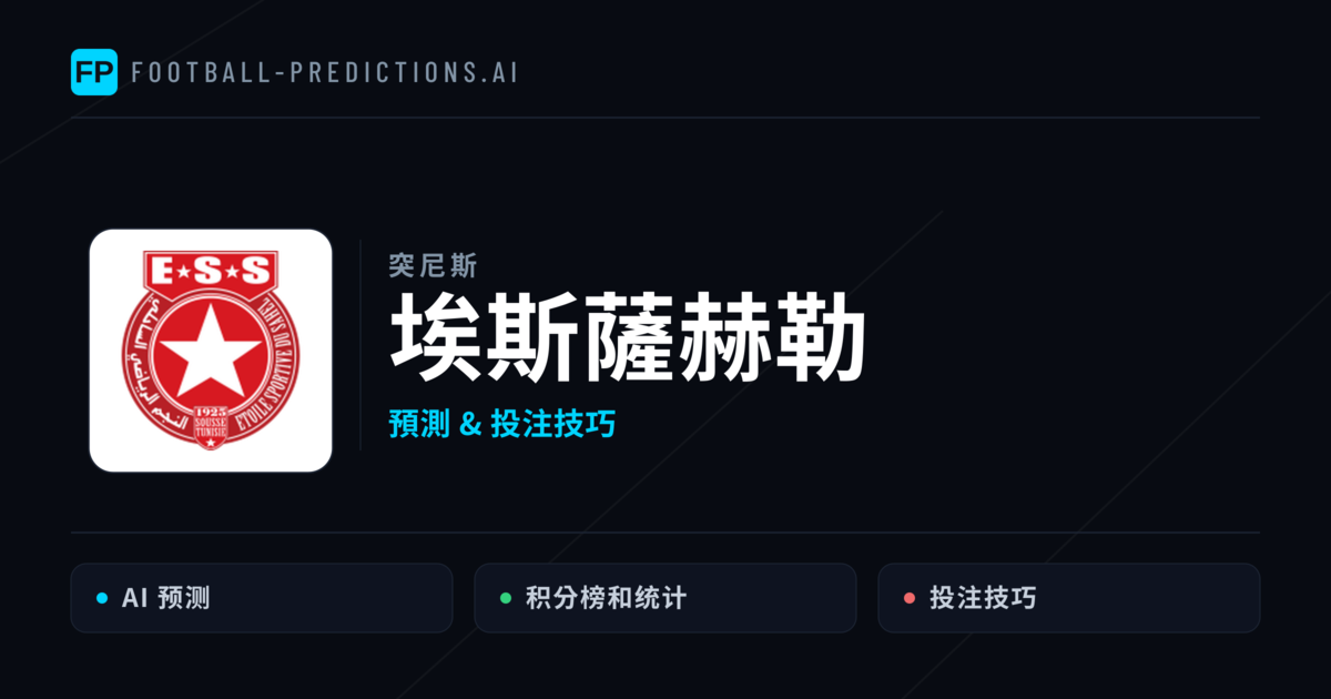 埃斯薩赫勒 運彩分析|足球預測與數據